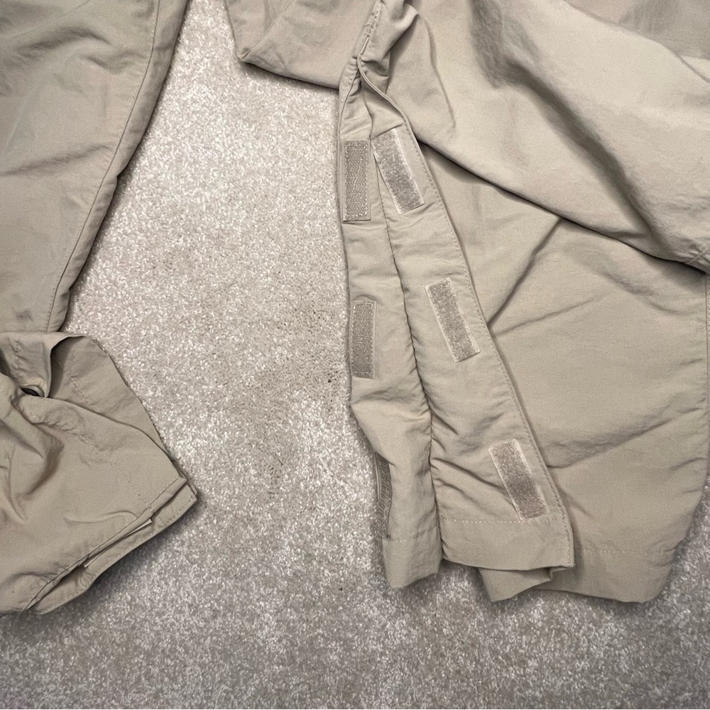 Royal Robbins Beige Zip Off Legs 100% Nylon Cargo Pants Shorts Women's 10 - Picture 6 of 15